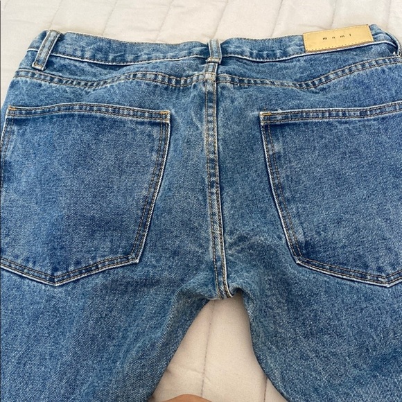 MNML Blue Skinny Jeans Stonewashed Denim - Picture 7 of 7